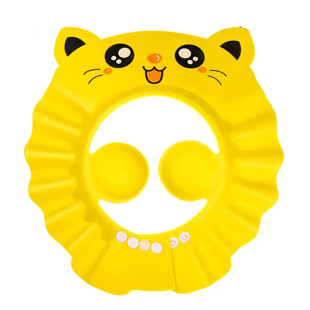 Adjustable Baby Shower Caps Child Kids Shampoo Hat
