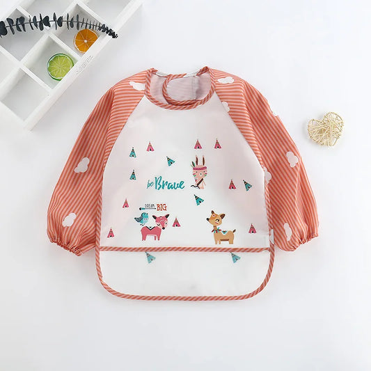 Cute Colorful Cartoon Waterproof Bib