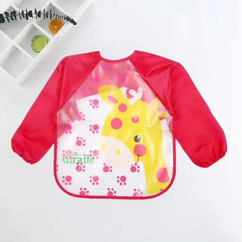 Cute Colorful Cartoon Waterproof Bib
