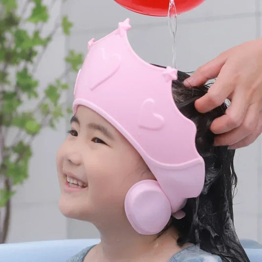 Baby Shower Soft Cap Adjustable Hair Wash Hat
