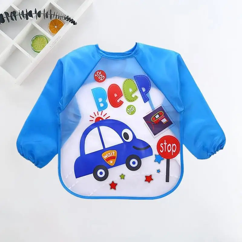 Cute Colorful Cartoon Waterproof Bib