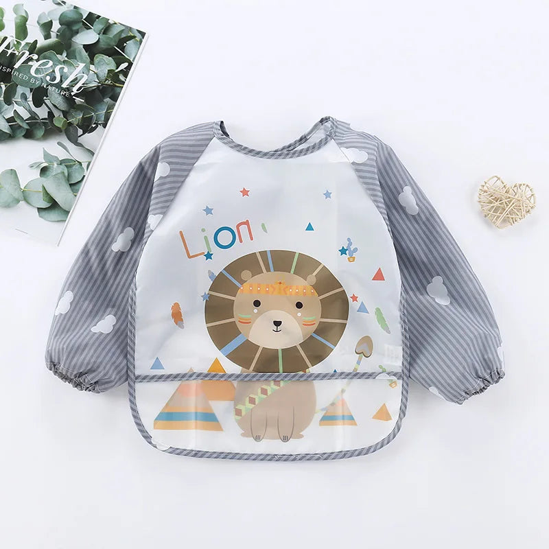 Cute Colorful Cartoon Waterproof Bib
