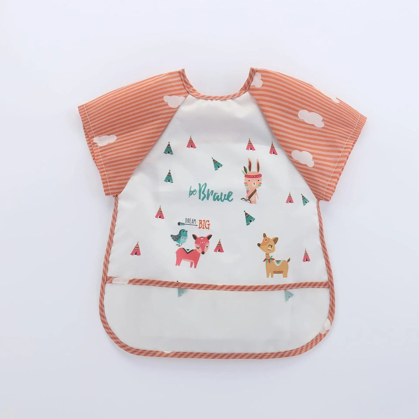 Cute Colorful Cartoon Waterproof Bib