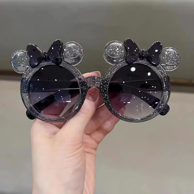 Cute Crystal Bow Girls Children Sunglasses