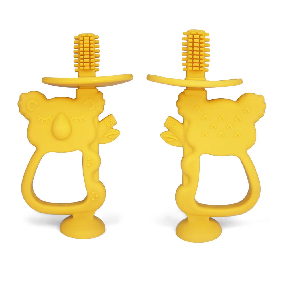 Cartoon Bear Teething Silicone Dental Care Gums