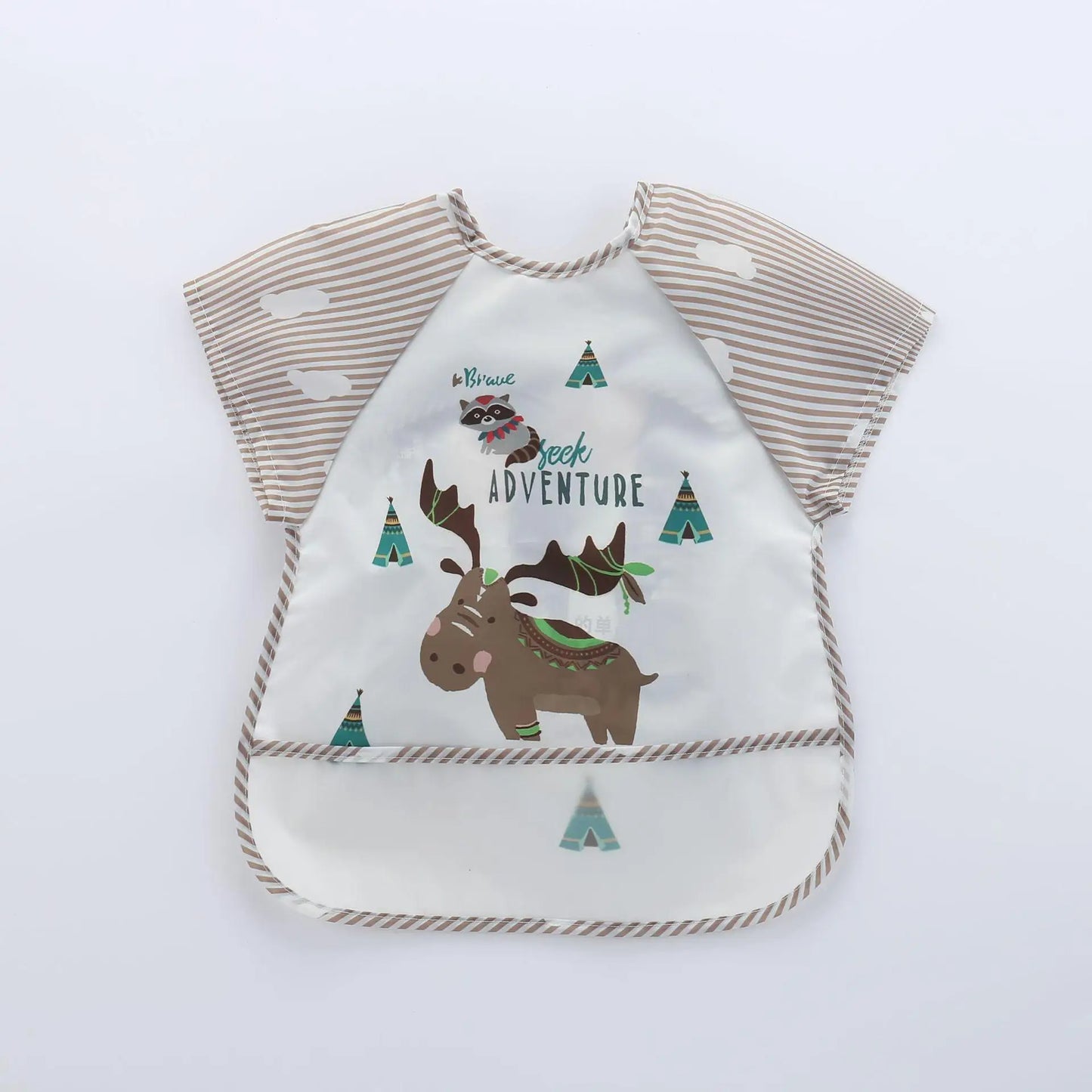 Cute Colorful Cartoon Waterproof Bib