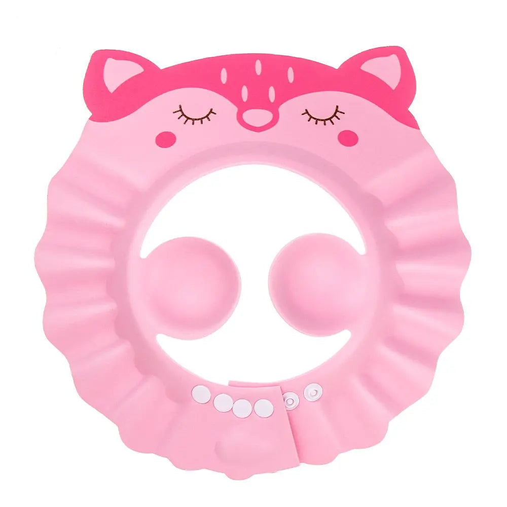 Adjustable Baby Shower Caps Child Kids Shampoo Hat