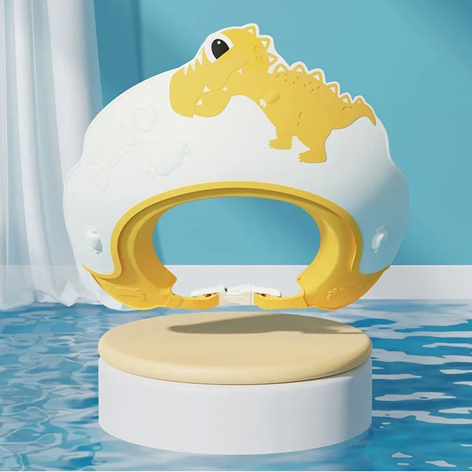 Baby Soft Rubber Waterproof Shampoo Cap