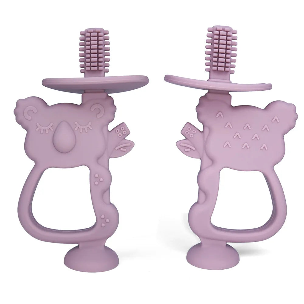 Cartoon Bear Teething Silicone Dental Care Gums