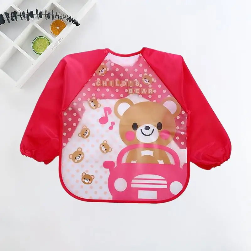 Cute Colorful Cartoon Waterproof Bib