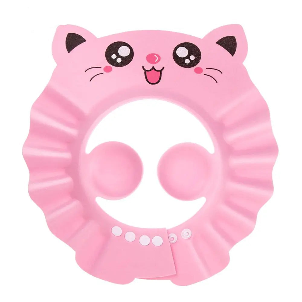 Adjustable Baby Shower Caps Child Kids Shampoo Hat