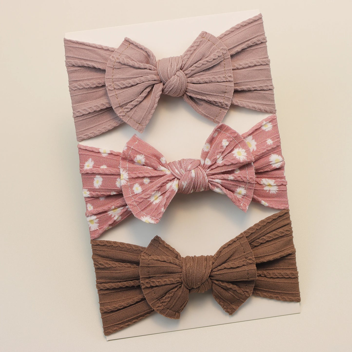 3Pcs/Set Baby Girl Headbands Lot Bows Baby Headband