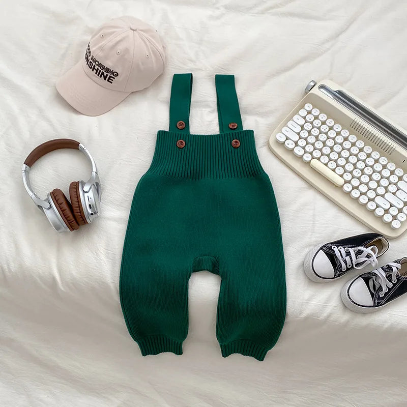 Bow Knit Sweater+Bell-Bottoms Suit 2Pcs Infant Girls Knit Tracksuits