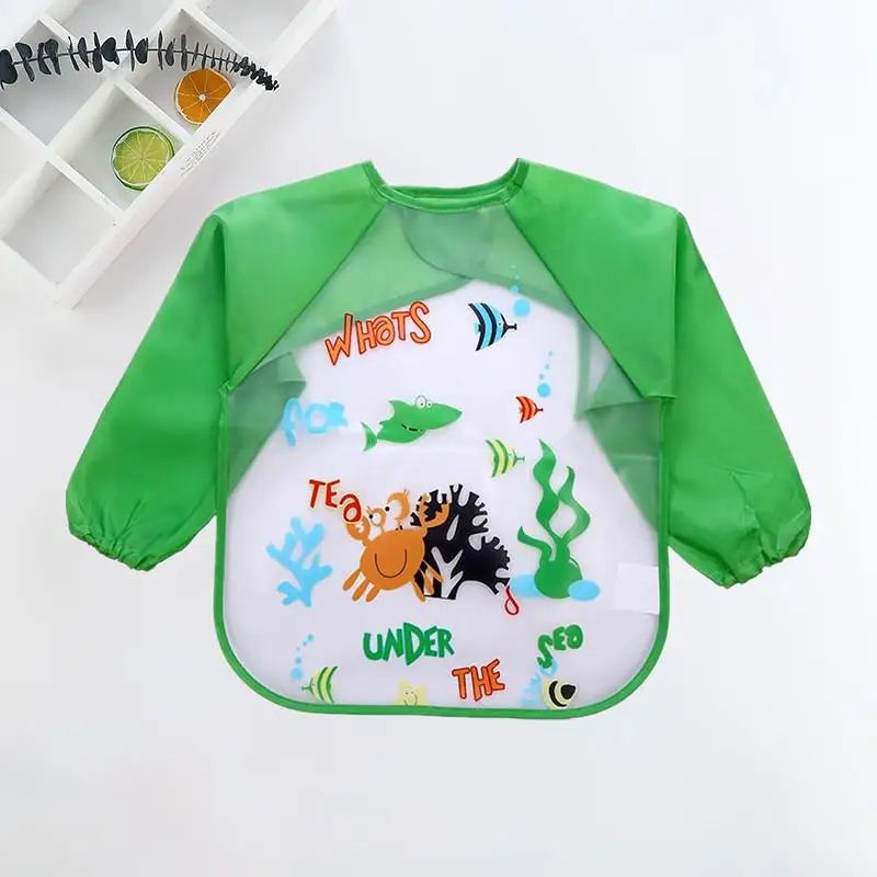 Cute Colorful Cartoon Waterproof Bib